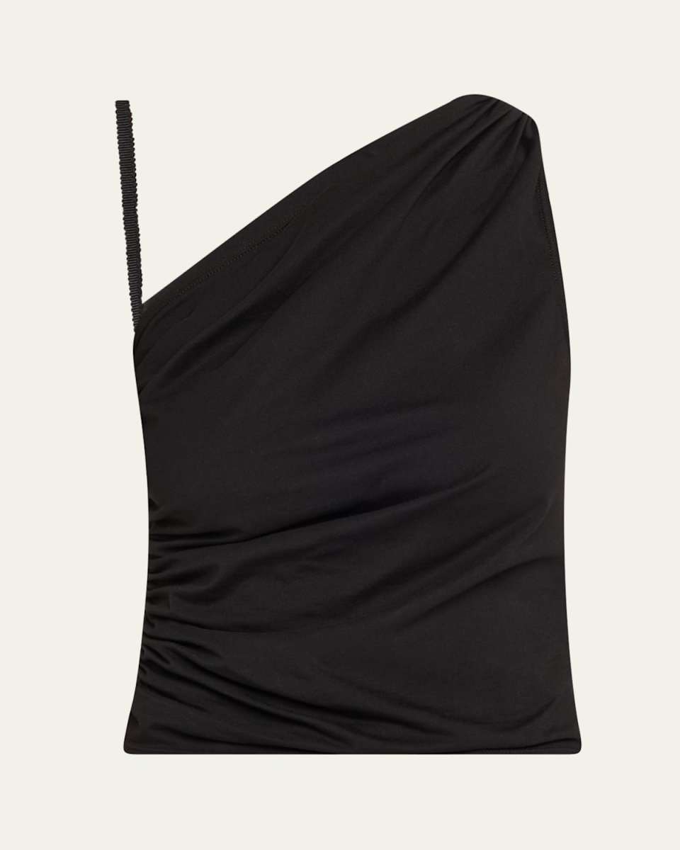 Nova Draped One-Shoulder Top